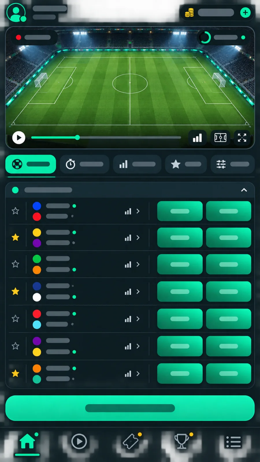 Apuestas en vivo y transmisión en la app de PLANBET Chile